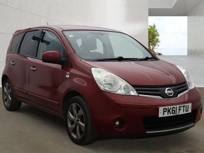 Used Nissan Note N-TEC 2011 Red Hatchback