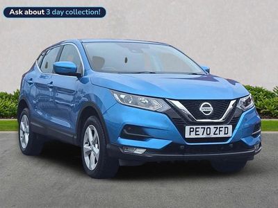 Blue Used 2020 Nissan Qashqai Acenta Premium SUV | £13,690 (Good price)