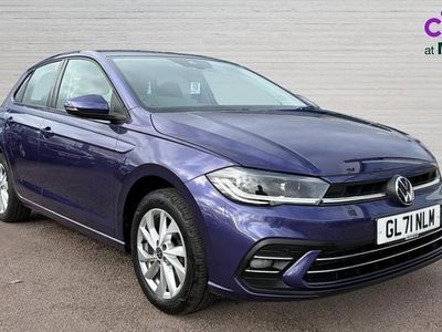 Used VW Polo Style 95 HP (69 kW) 2021 Vibrant violet Hatchback