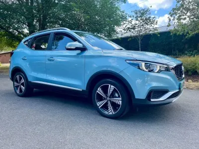 Used MG ZS Exclusive 105 kW (143 HP) 2021 Blue SUV