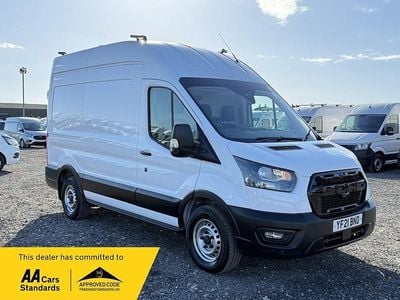 Usado Ford Transit 130 HP (95 kW) 2021 Branco Van