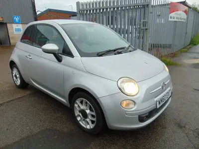 Used Fiat 500 Sport 95 HP (69 kW) 2010 Silver Hatchback