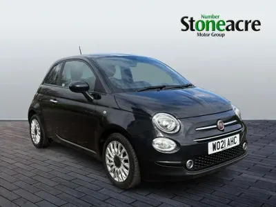 Gebraucht Fiat 500 Lounge 70 PS (51 kW) 2021 Schwarz Kleinwagen