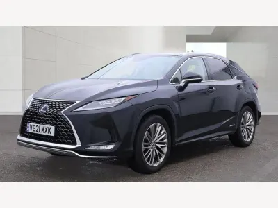 Used Lexus RX450h 2021 Black SUV