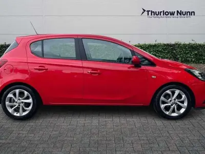 Used Vauxhall Corsa 90 HP (66 kW) 2019 Red Hatchback
