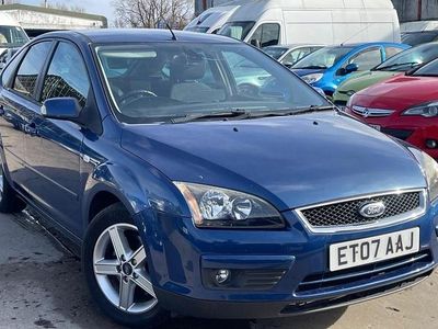 Used Ford Focus Titanium 2007 Blue Hatchback