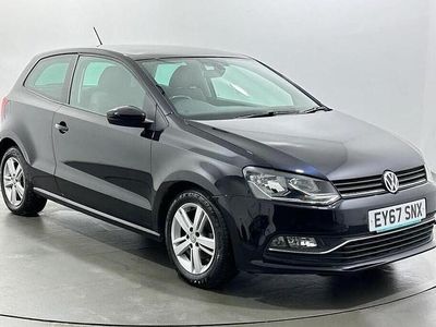 Used VW Polo Edition 75 HP (55 kW) 2017 Black Hatchback