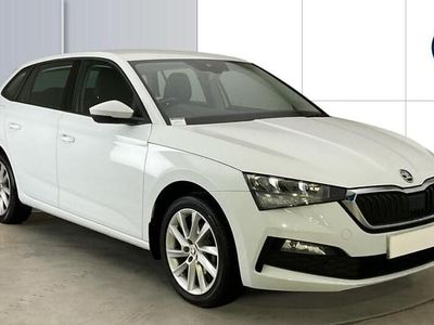White Used 2021 Skoda Scala SE Hatchback | £12,711 (Fair price)