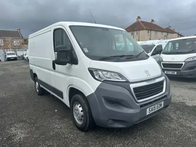 Used Peugeot Boxer 110 HP (80 kW) 2015 White Van