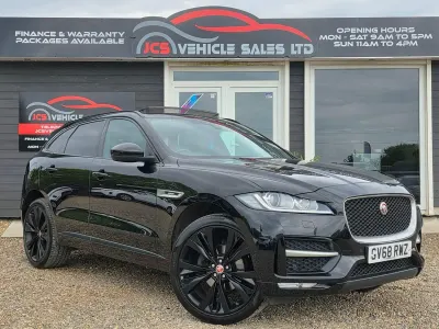 Used Jaguar F-Pace R-Sport 180 HP (132 kW) 2019 Black SUV