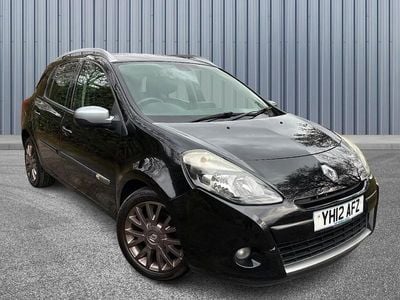 Used Renault Clio GrandTour GT-Line 111 HP (81 kW) 2012 Black Estate