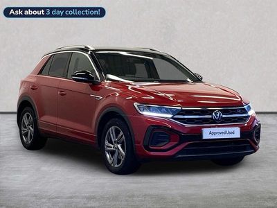 Red Used 2022 VW T-Roc R-line SUV | £21,743 (Fair price)
