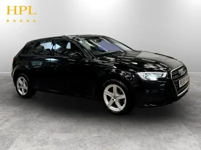 Used Audi A3 Sportback Design 116 HP (85 kW) 2020 Black Hatchback