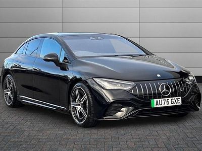 Begagnad Mercedes EQE AMG 53 Night 459 kW (625 HK) 2025 Svart Sedan