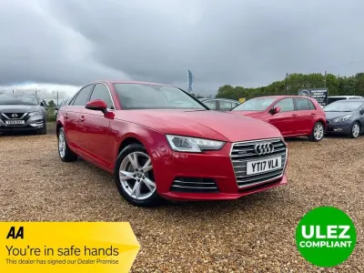 Used Audi A4 Sport 190 HP (139 kW) 2017 Red Sedan