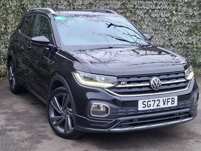 Used VW T-Cross R-line 110 HP (80 kW) 2022 Black SUV