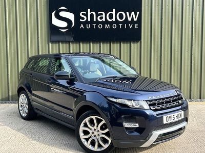 Used Land Rover Range Rover evoque Dynamic 190 HP (139 kW) 2015 Blue SUV