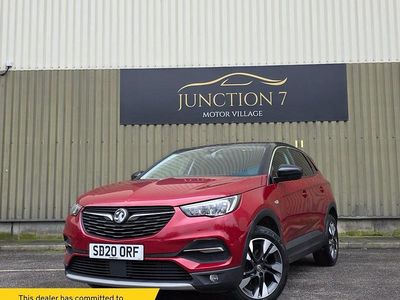 Used Vauxhall Grandland X SRi 130 HP (95 kW) 2020 Red SUV