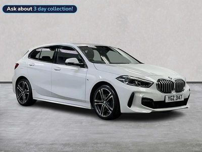 Used BMW 118 M Sport 134 HP (98 kW) 2022 White Hatchback