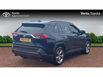Used Toyota RAV4 Hybrid 218 HP (160 kW) 2019 Blue SUV