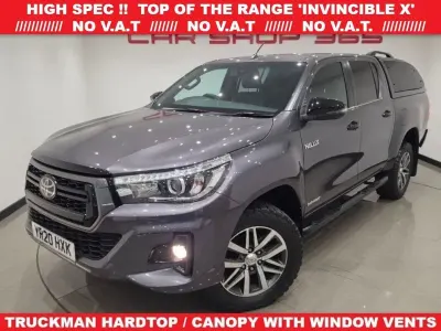 Usado Toyota HiLux 150 HP (110 kW) 2020 Cinzento Pickup