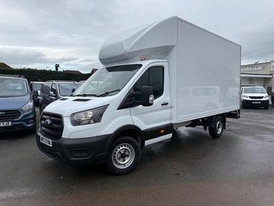 Used Ford Transit S 130 HP (95 kW) 2023 White Cabriolet