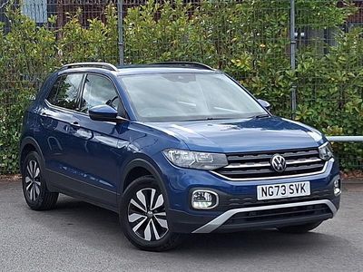 Used VW T-Cross Move 95 HP (69 kW) 2024 Blue SUV