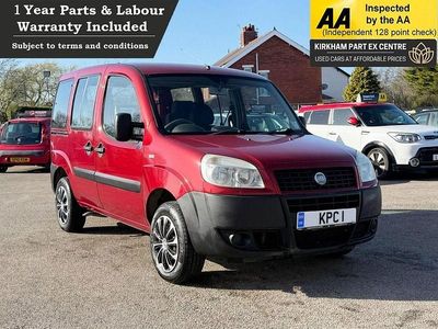 Used Fiat Doblò Active 77 HP (56 kW) 2008 Red MPV