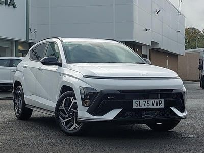 White New 2025 Hyundai Kona N Line SUV | £23,698 (Good price)