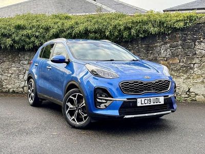 Used Kia Sportage GT-Line 134 HP (98 kW) 2019 Blue SUV