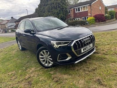 Begagnad Audi Q3 Sport 150 HK (110 kW) 2019 Blå SUV