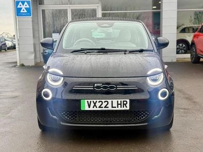 Black Used 2022 Fiat 500e La Prima | £16,895 (Good price)
