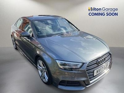 Used Audi A3 S-Line 150 HP (110 kW) 2017 Grey Sedan
