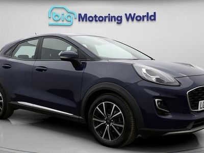 Usado Ford Puma Titanium 125 HP (91 kW) 2022 Azul SUV