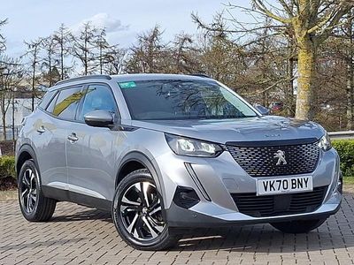 Begagnad Peugeot 2008 Allure Premium 101 HK (74 kW) 2020 Grå SUV