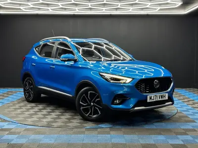 Used MG ZS Exclusive 111 HP (81 kW) 2022 Blue SUV