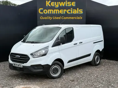 Used Ford Transit Custom 105 HP (77 kW) 2020 White Van