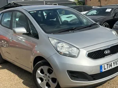 Used Kia Venga 90 HP (66 kW) 2014 Silver Hatchback