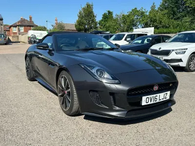 Used Jaguar F-Type S 380 HP (279 kW) 2016 Grey Cabriolet