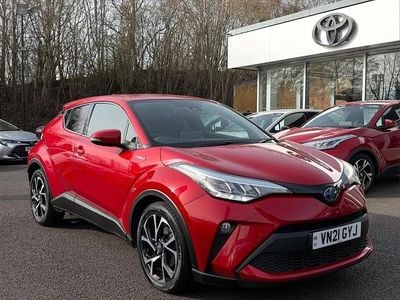 Used Toyota C-HR Design 120 HP (88 kW) 2021 Red SUV
