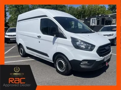 Used Ford Transit Custom 105 HP (77 kW) 2018 White Van