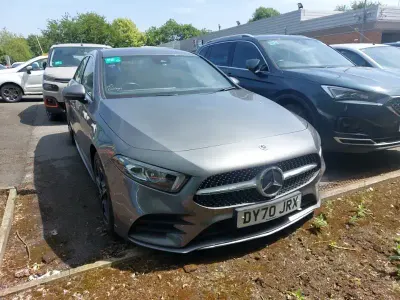 Used Mercedes A200 AMG line 163 HP (119 kW) 2020 Grey Sedan