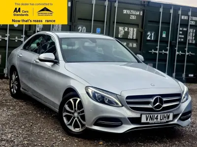 Usado Mercedes C220 170 HP (125 kW) 2014 Prateado Sedan
