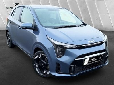 Used Kia Picanto 2024 Blue Hatchback