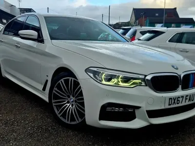 Used BMW 530e iPerformance 2025 White Sedan