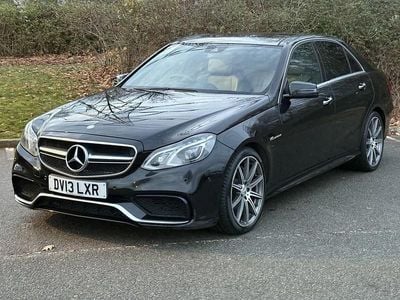 Black Used 2013 Mercedes E63 AMG AMG Sedan | £18,600