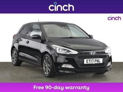 Black Used 2017 Hyundai i20 Premium Hatchback | £9,649 (Fair price)