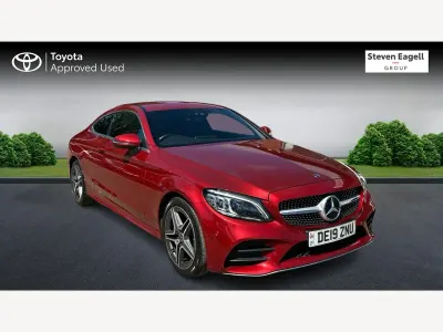 Used Mercedes C220 AMG Line Premium 2019 Red Coupe