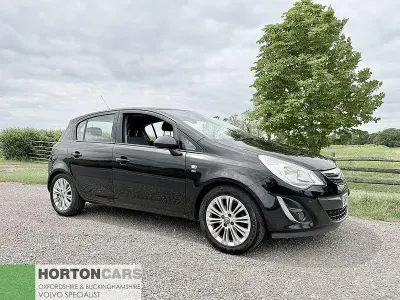 Used Vauxhall Corsa 100 HP (73 kW) 2011 Black Hatchback