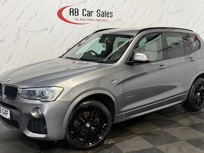 Begagnad BMW X3 M Sport 190 HK (139 kW) 2016 Grå SUV